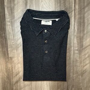 Linksoul Tempus Fugit Luxury Cotton Striped Golf Polo - 2XL